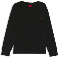 HUGO Id 10276976 Red Pitkähihainen Pyjama-t-paita