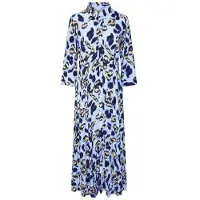 Y.A.S Yassavanna Long Shirt Dress S. Noos - Blue - XL