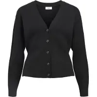 Object Objreynard Ls Sli Cardigan Noos - Black - XS