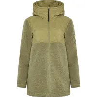 Didriksons Women's Bibi Full Zip 2 Olive Green Välikerrospuserot 34