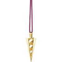 Georg Jensen CC 2025 Strut joulukoriste, 18K kultapinnoite