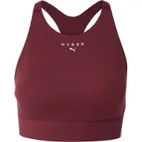 Puma W X Hyrox Shapeluxe High Neck Bra - Burgundy - L