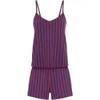 LASCANA Pyjamashortsit laivastonsininen / marjat