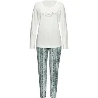 Vivance Pyjama smaragdi / valkoinen