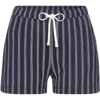 Vivance Pyjamahousut marine / valkoinen