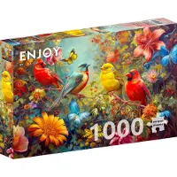 Enjoy Puzzle ENJOY Chirps and Flutters 1000p palapeli