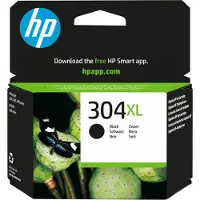 HP 304XL -mustekasetti, 5.5 ml, musta