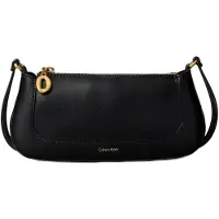 Calvin Klein Hardware Zip Crossbody - Black - ONE SIZE