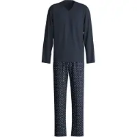Calida Pitkä pyjama sininen / safiiri