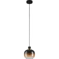 Eglo OILELLA pendant black/brown/transparent