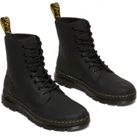Dr. Martens Combs Leather Black Wyoming - Black - 43