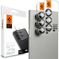 Spigen Samsung Galaxy Z Fold7/Z Fold8 Ultra Glas.tR Ez Fit Optik Pro Kameralinssin Panssarilasi - 2 Kpl. - Musta