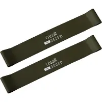 Casall Rubber Band Hard 2Pcs - Green - ONE SIZE