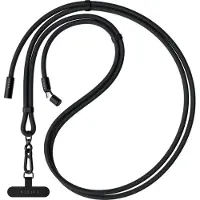Satechi OntheGo Crossbody Lanyard Strap w/ charging cable - Black