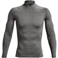 Under Armour Ua Hg Armour Comp Mock Ls - Grey - XXL