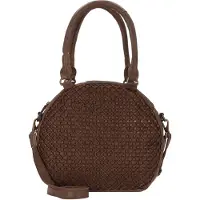 Greenland Nature Femi & Nine Olkalaukku Nahka 34 cm Ruskea