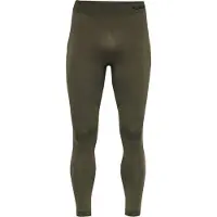 Hummel Urheilualushousut 'First' khaki / musta