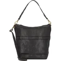 Campomaggi Crossbody-laukku Nahka 26 cm Musta