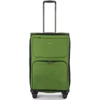 Stratic Gepäckstücke Bendigo Light + 4-pyöräinen vetolaukku 72 cm Laajennettava Vihreä