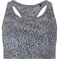 Endurance Summer W Print Sports Bra - Navy - XS