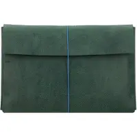 Harold's Keeper Läppärinsuojus Nahka 37.5 cm Vihreä