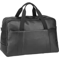 Leonhard heyden Hamburg Viikonloppukassi Nahka 52 cm Musta