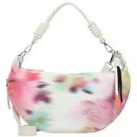 Desigual Olkalaukku 'Kuwait' turkoosi / tummanvioletti / vaalea pinkki / offwhite