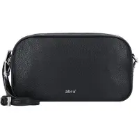 Abro Dalia Crossbody-laukku Nahka 23 cm Musta