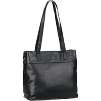 Chesterfield Nola Shopperit Nahka 30 cm Musta