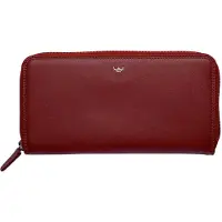 Golden Head Polo Lompakko RFID-suoja Nahka 20 cm Punainen