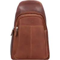 Esquire Dallas Crossbody-laukku Nahka 20 cm Ruskea