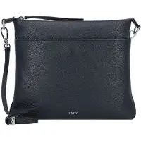 Abro Adria Crossbody-laukku Nahka 26 cm Sininen