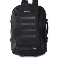Hedgren Comby Multy 2-pyöräinen Reppu pyörillä RFID-suoja 55 cm Musta