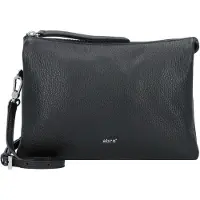 Abro Adria Crossbody-laukku Nahka 24 cm Musta