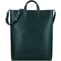 Harold's Paperbag Shopperit Nahka 33 cm Vihreä