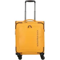 Mandarina Duck Eco Coated 4-pyöräinen Käsimatkatavara S 55 cm Keltainen