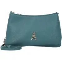 Patrizia pepe Tris Crossbody-laukku Nahka 22 cm Vihreä