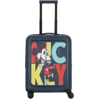 American Tourister Dashpop Disney 4-pyöräinen Käsimatkatavara 55 cm Laajennettava Sininen