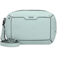 BOSS Ivy Crossbody-laukku Nahka 21 cm Vihreä