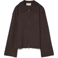 Vero Moda Awhanna Ls Knit Cardigan Noos - Brown - M