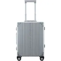 Aleon Domestic Carry-On 4-pyöräinen Käsimatkatavara S 53 cm Kannettavan tietokoneen taskun syvyys Harmaa
