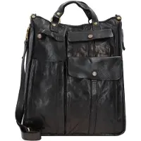 Campomaggi Tokio Käsilaukku Nahka 32 cm Musta