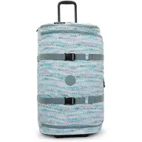 Kipling Basic Prt Aviana 2-pyöräinen Matkakassi L 76 cm Sininen