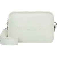 Patrizia pepe (Im)Perfection Crossbody-laukku Nahka 23 cm Valkoinen