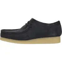 Clarks Shoes for man. 26178234 Leather shoes WallabeeEVO navy (42.5), Flat, Suede, Laces, Casual