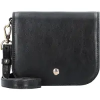Jekyll & Hide Paris Crossbody-laukku Nahka 19 cm Musta