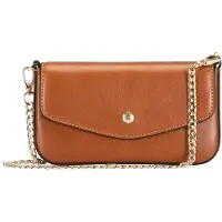 Jekyll & Hide Paris Crossbody-laukku Nahka 21.5 cm Ruskea