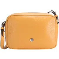 Jekyll & Hide Osaka Crossbody-laukku RFID-suoja Nahka 22 cm Keltainen