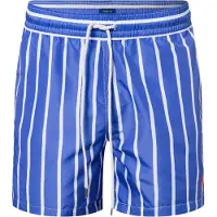 Ralph Lauren 4.5-Inch Traveler Slim Fit Swim Trunk - Blue - S