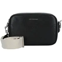 Karl Lagerfeld Ikon Crossbody-laukku Nahka 22 cm Musta